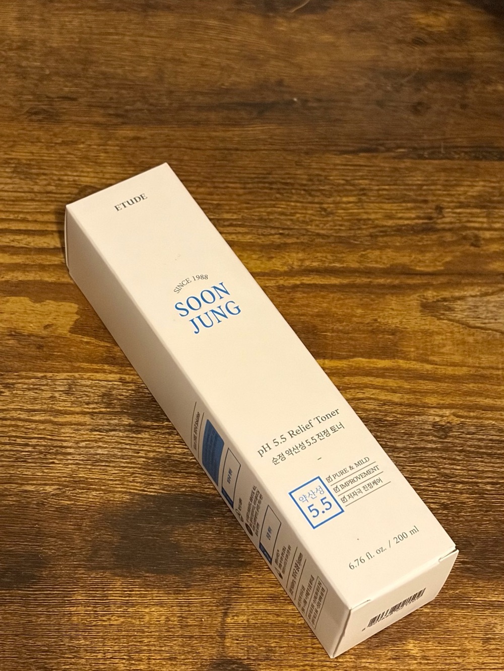 SOON JUNG pH 5.5 Relief toning – White